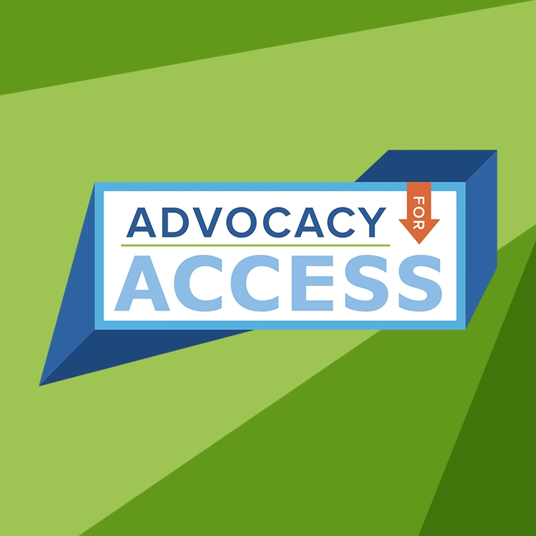 Healthcare advocacy group logo and branding design